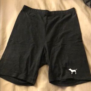 Pink Victoria’s cotton biker shorts